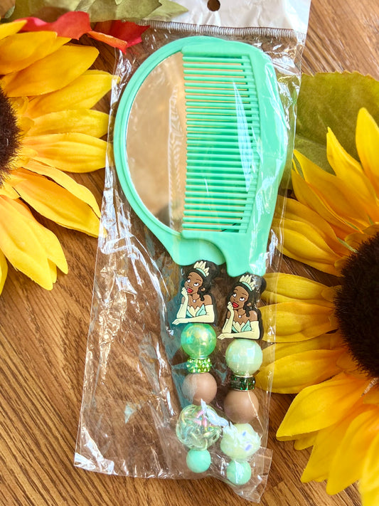 Tiana Comb and Mirror Set