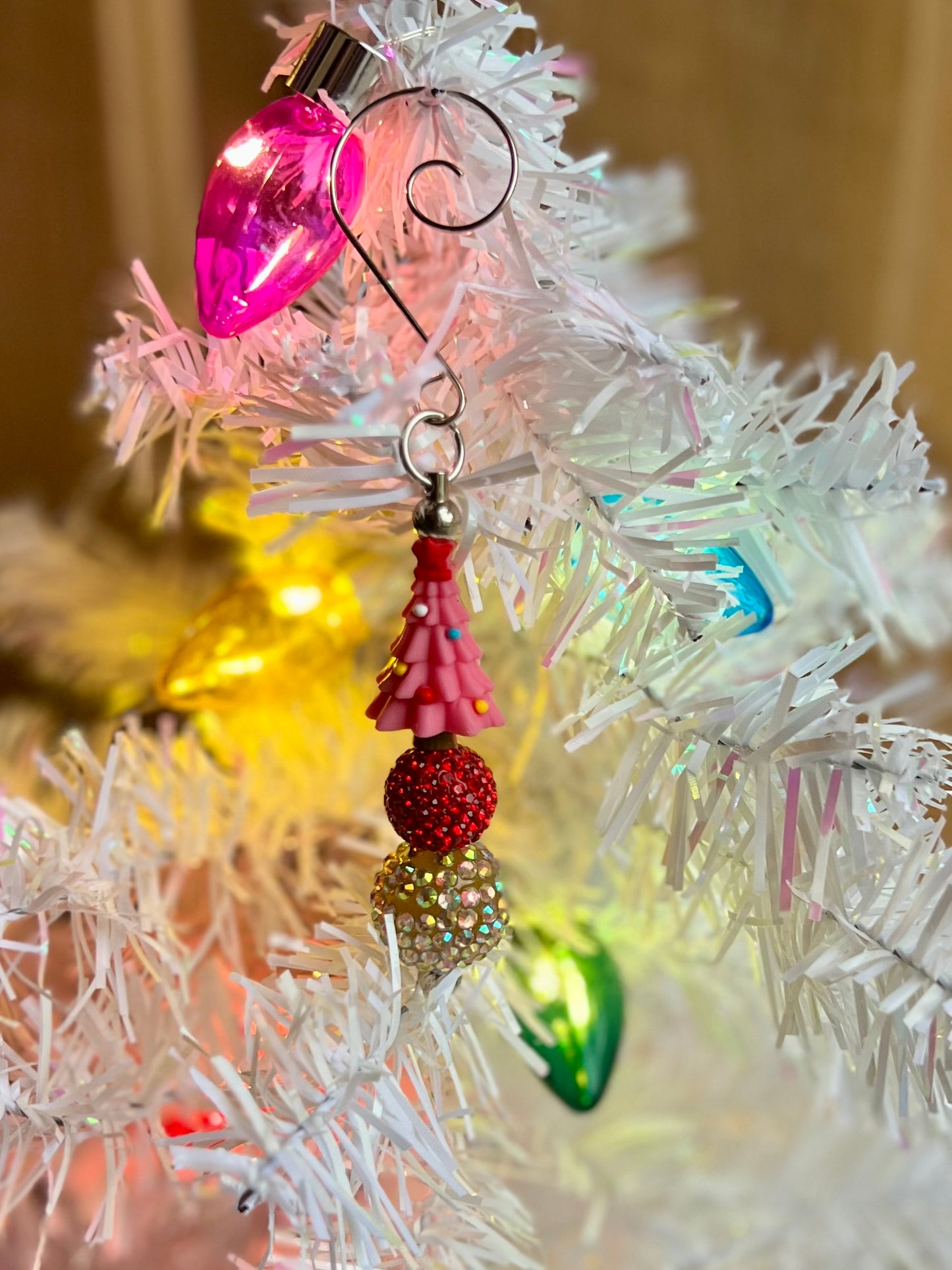 Pink Tree Ornament