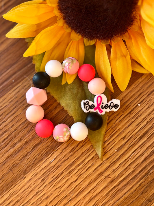 Pink Believe Kid Bracelet