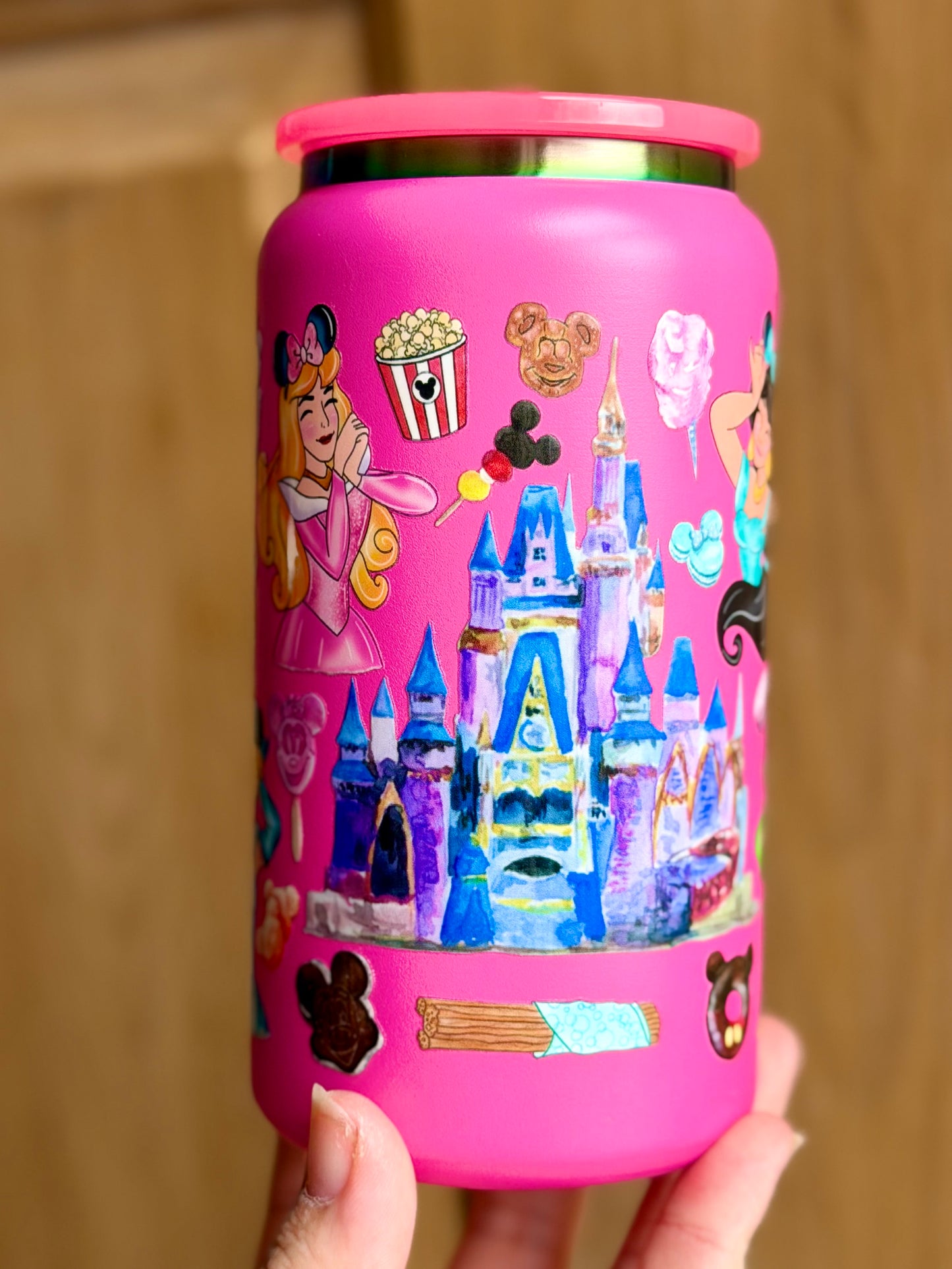 Dis Princess 16oz insulated cup
