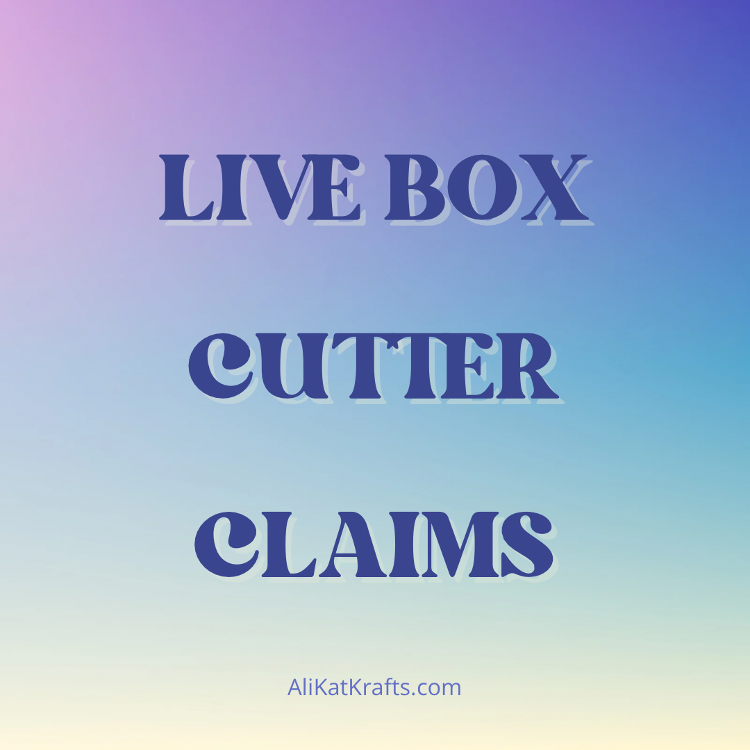 BOX CUTTER LIVE CLAIM