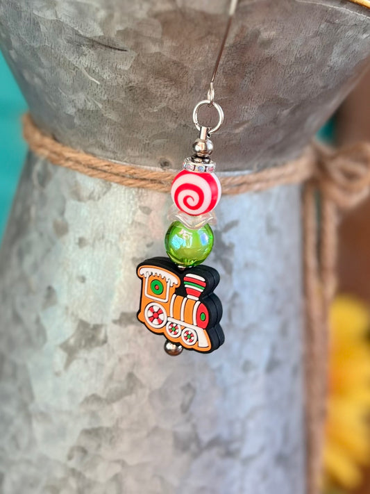 Gingerbread Train Ornament