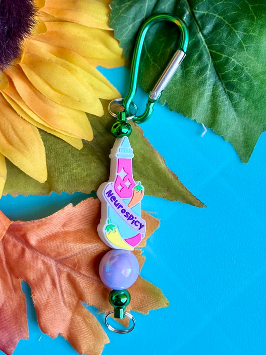 Neurospicy Keychain