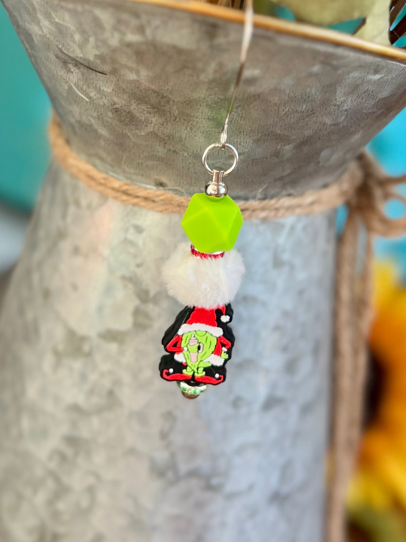Grinch Gnome Ornament