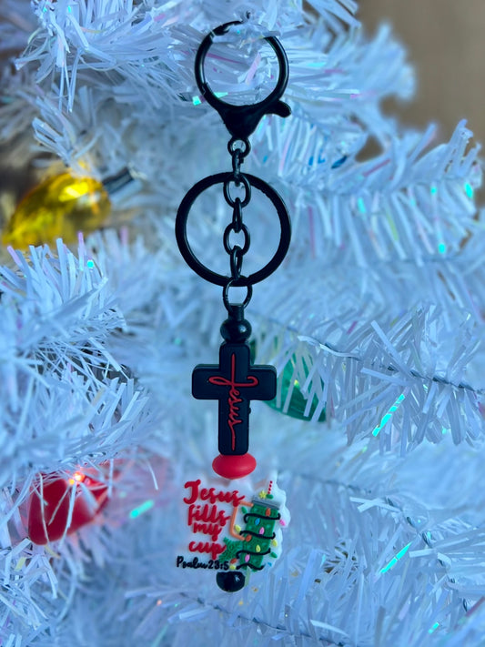 Jesus Fills My Cup Keychain