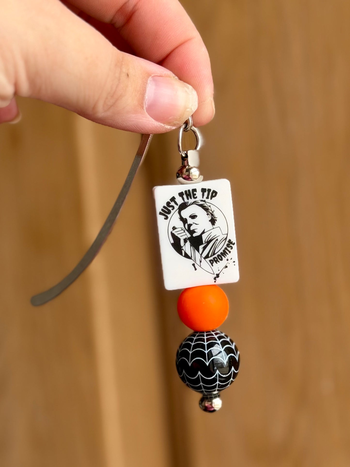 Michael myers just the tip bookmark