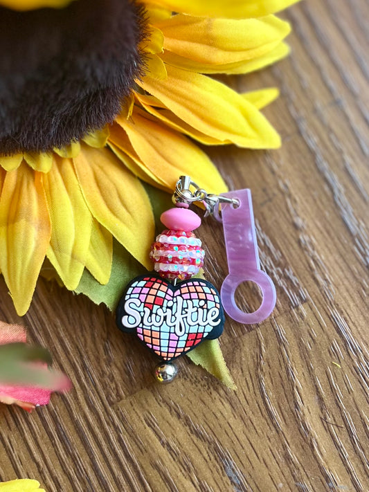 Swiftie Straw Charm