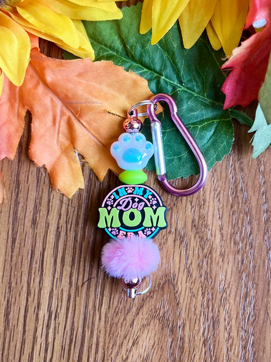 Dog Mom Era Keychain