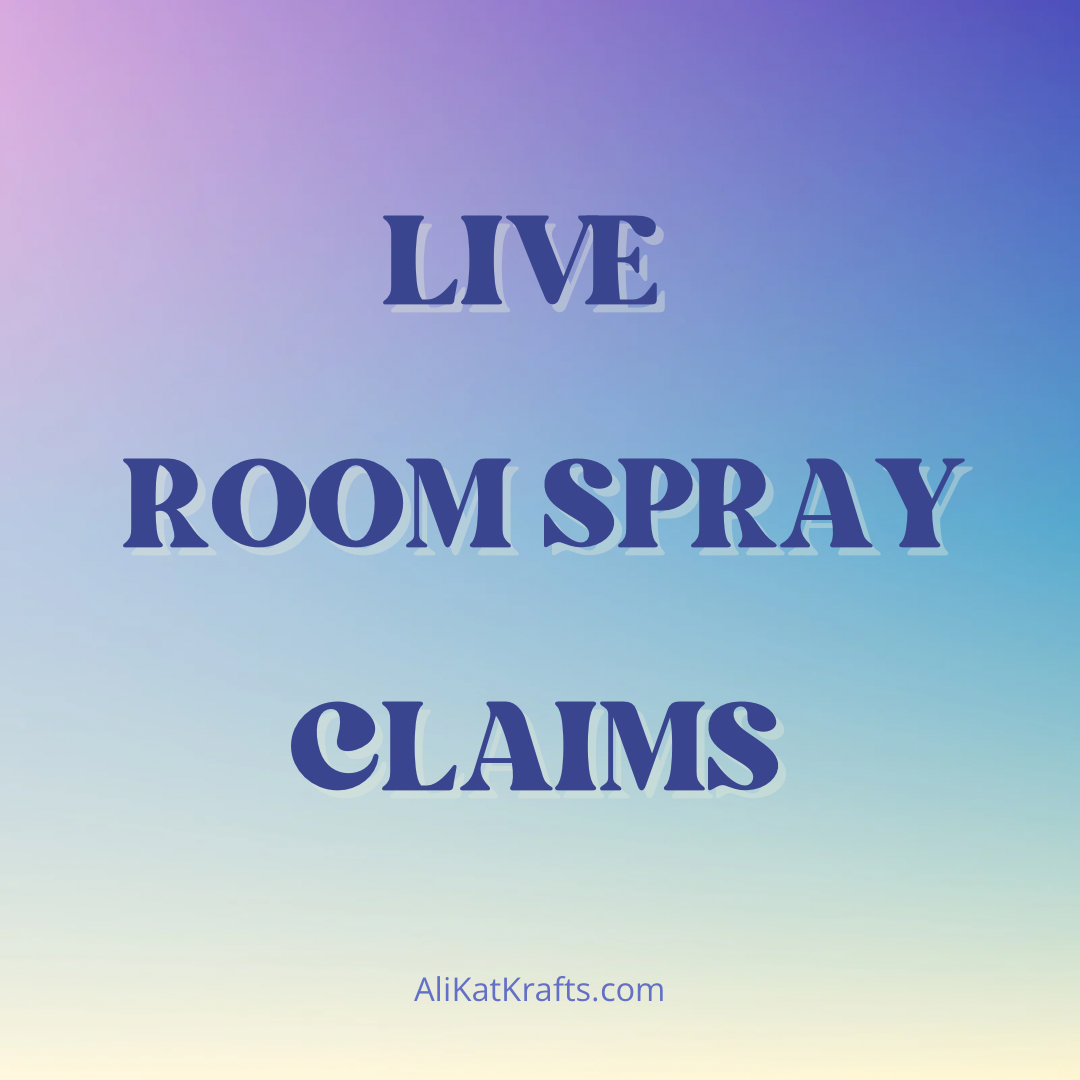 ROOM SPRAY LIVE CLAIM