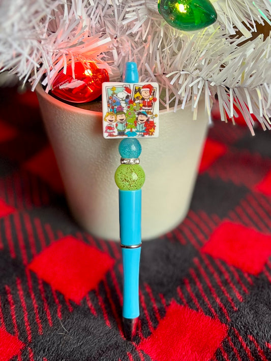 Holiday Peanuts Pen