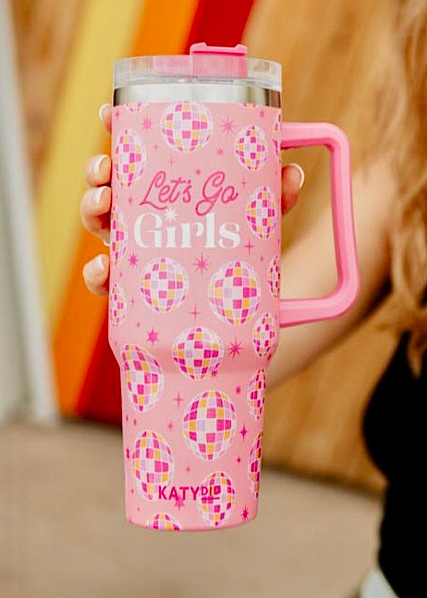 Let’s go girls 40oz Tumbler