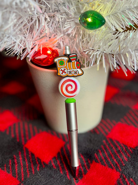 Gingerbread Train Pen