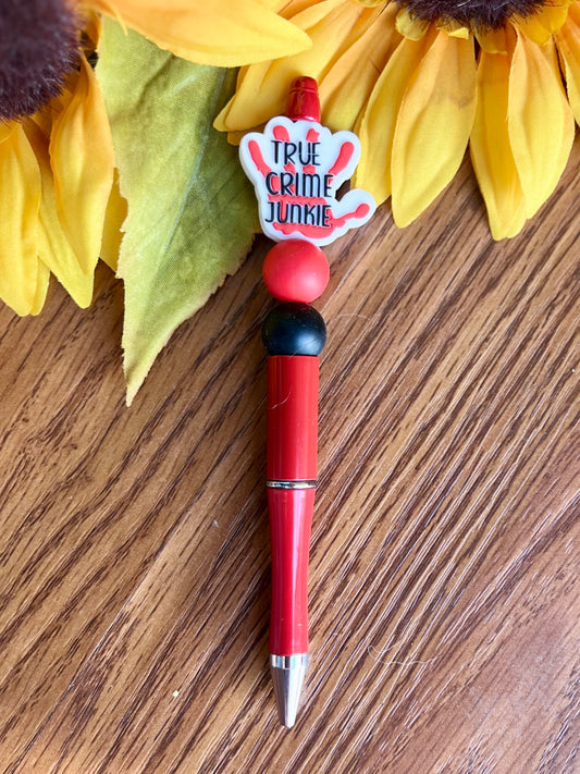 True Crime Junkie Pen