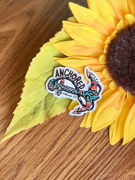 Anchored Hebrews 6:19 Magnet