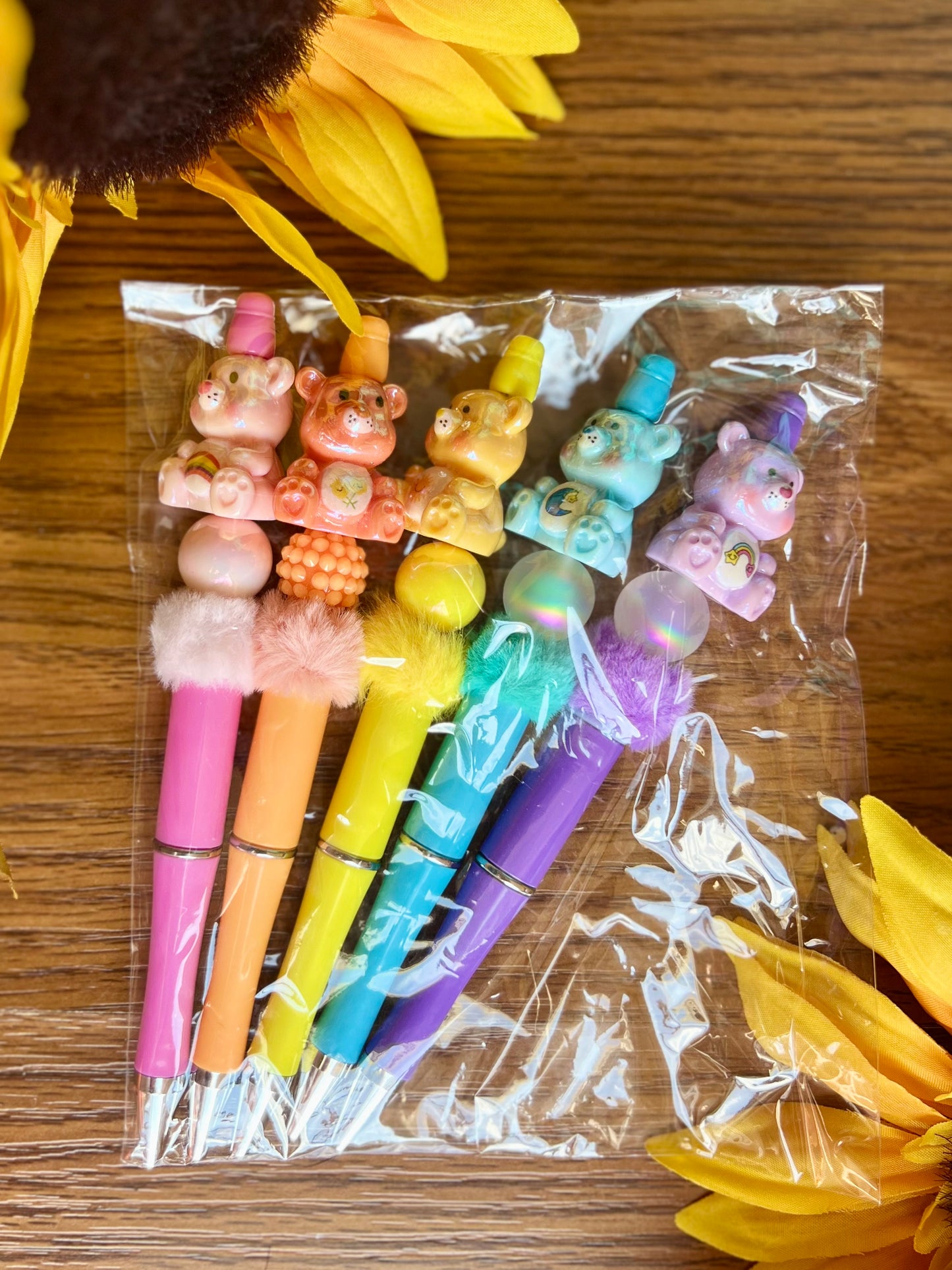 Care Bear Pen Set