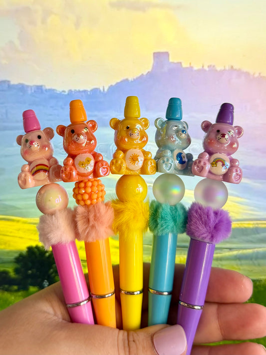 Care bear pen set