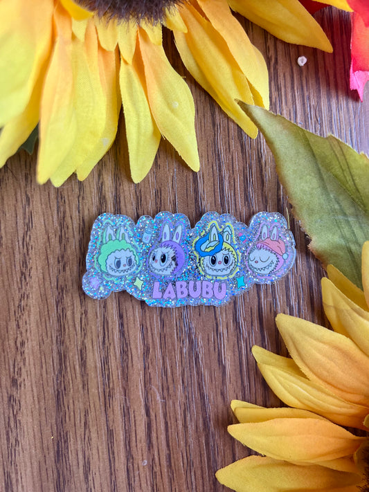 Labubu Glitter Magnet