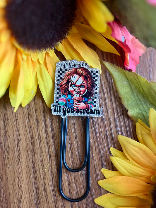 Chucky Til You Scream Bookmark