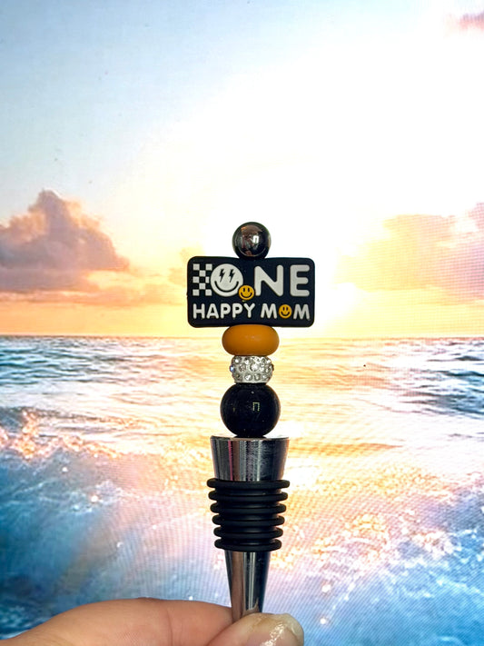 One Happy Mom Wine Stopper
