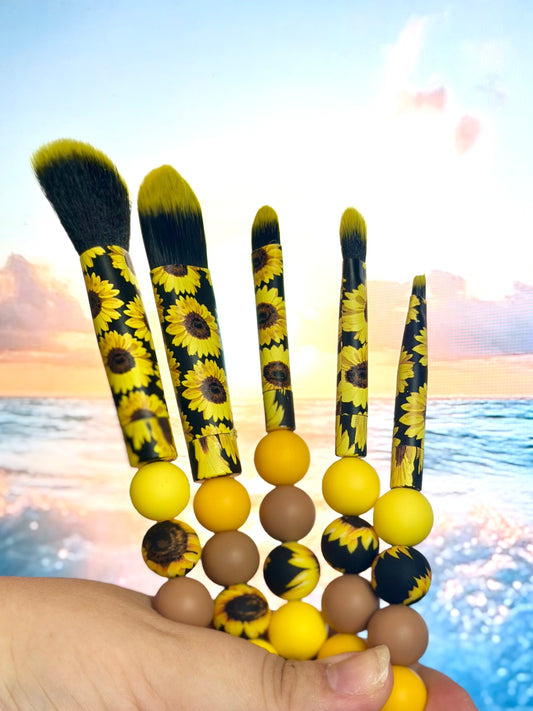 Sunflower Makeup Brush Set