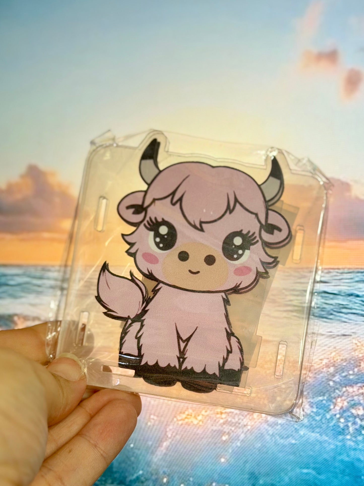 Pink Cow Pen Box