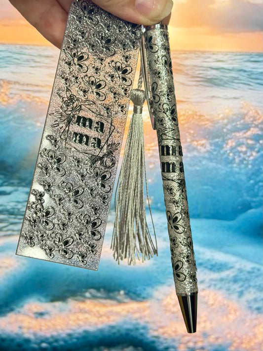 Mama Pen and Bookmark Set