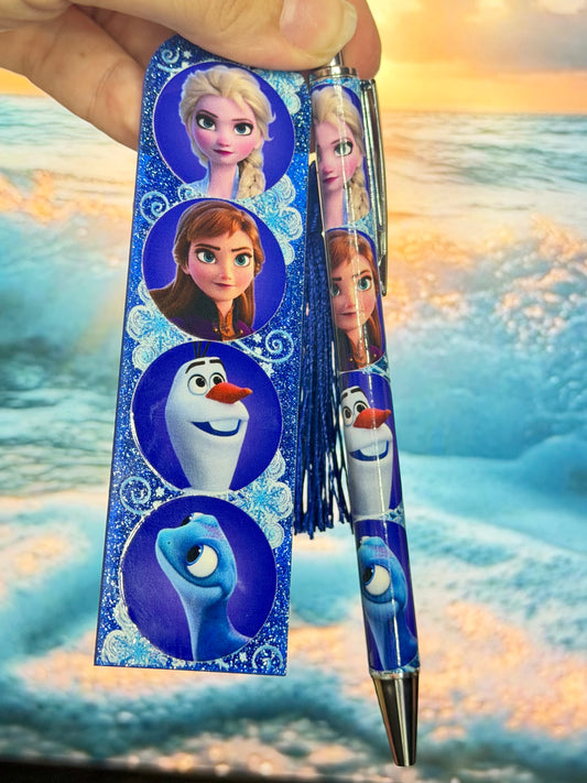 Frozen 2 Pen and Bookmark Set